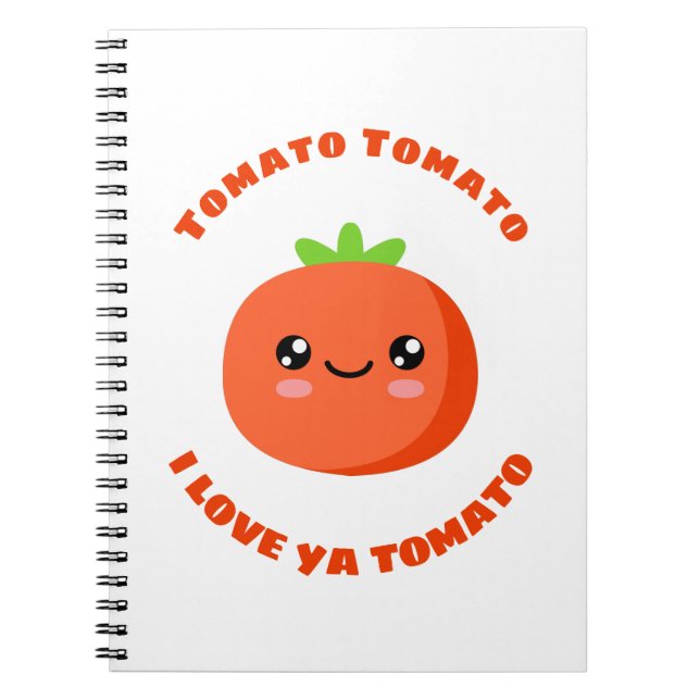 Tomato Tomato I kärlek Anteckningsbok (Framsidan)