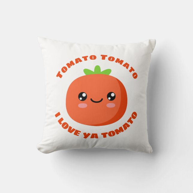 Tomato Tomato I kärlek Kudde (Framsida)