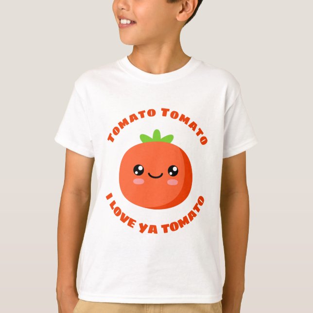 Tomato Tomato I kärlek T Shirt (Framsida)