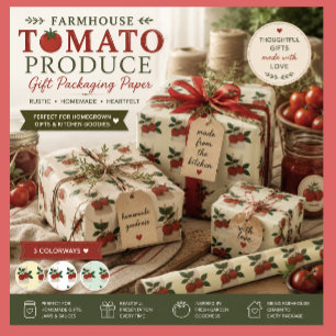 Tomato Trädgård Kök Presentpapper