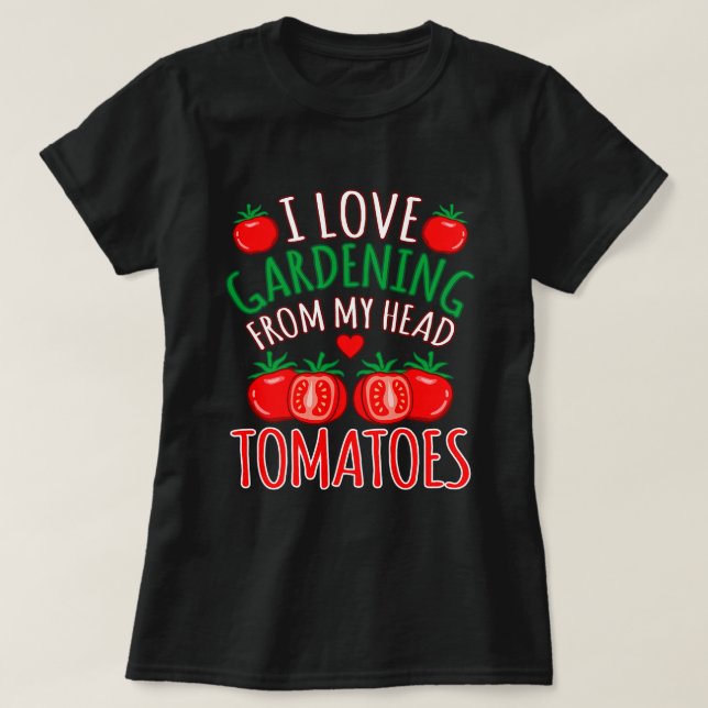 Tomato Vegetables Funny Tomato Costume T Shirt (Design framsida)