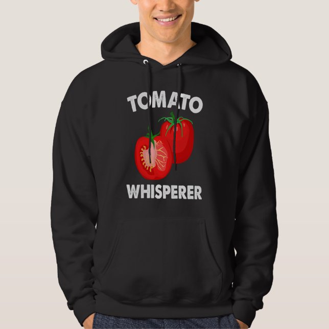 Tomato Whisperer I Tomato Hoodie (Framsida)