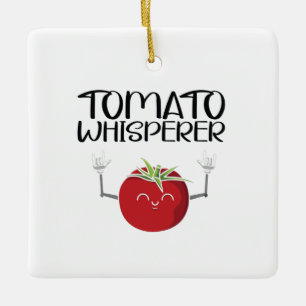 Tomato Whisperer Julgransprydnad Keramik