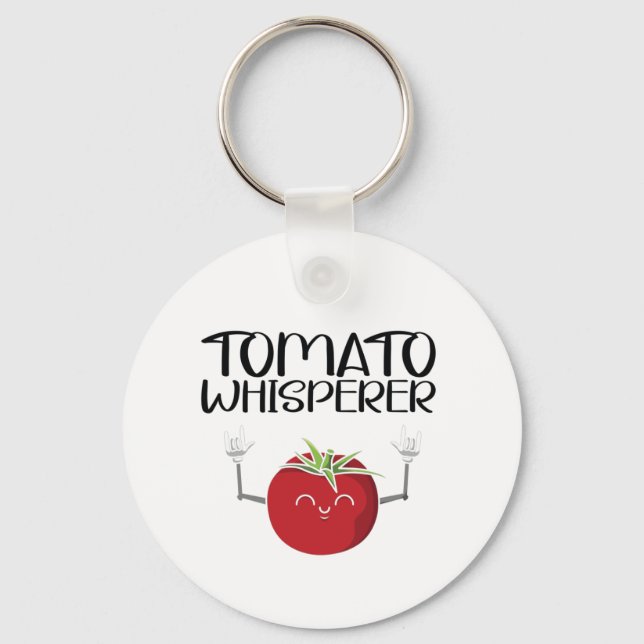 Tomato Whisperer Nyckelring (Framsida)