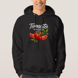 Tomato Whisperer Tending Garden Farm Hoodie