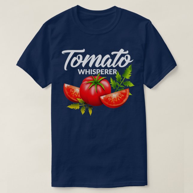 Tomato Whisperer  Tending Garden Farm T Shirt (Design framsida)