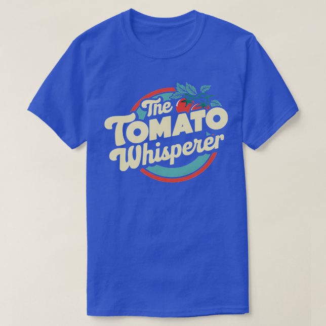 Tomato Whisperer  Tending Garden Farm T Shirt (Design framsida)