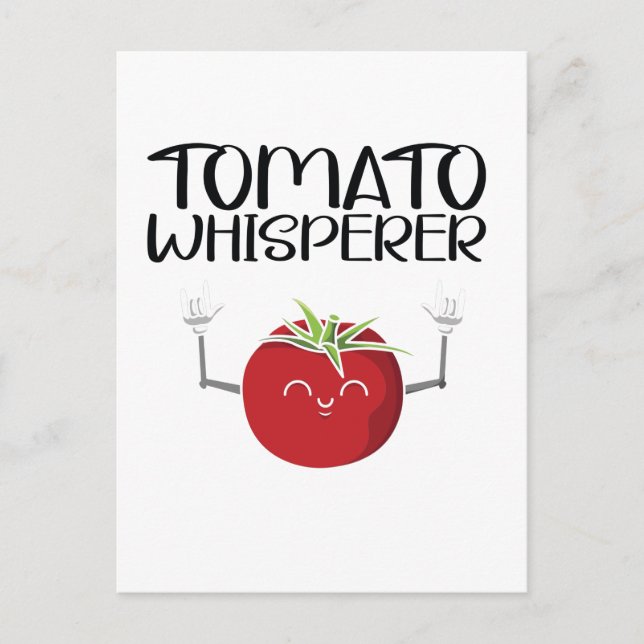Tomato Whisperer Vykort (Framsida)