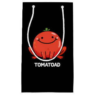 Tomatoad Funny Tomato Toad Pun Mörk BG