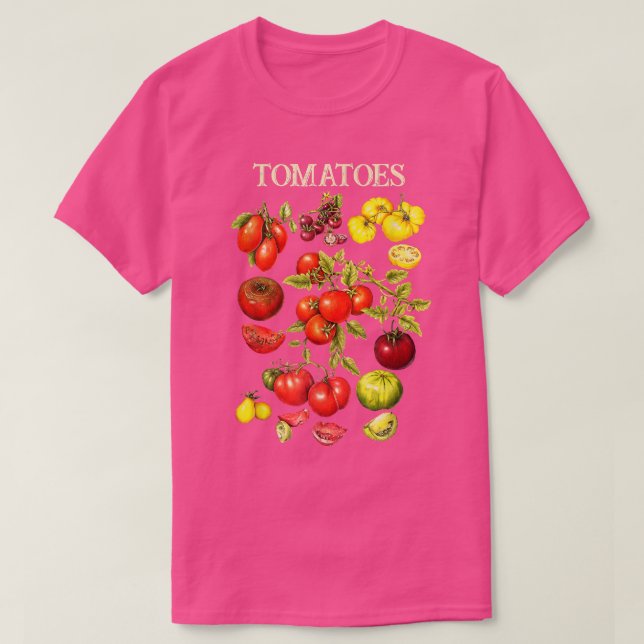 Tomatoes Funny Gardener Garden Gardening Tomato Bo T Shirt (Design framsida)