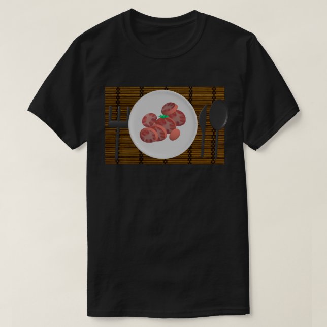 Tomatoes on a Plate T-shirt (Design framsida)