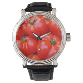 TOMATOES ROUND CLOCK ARMBANDSUR