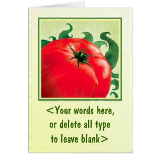 TOMATRESNING CARD-2 HÄLSNINGSKORT