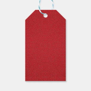 Tomatröd Texturerad Presentkort – Djärv & Minimali Presentetikett
