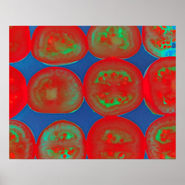 Tomatsegment Poster (Framsidan)