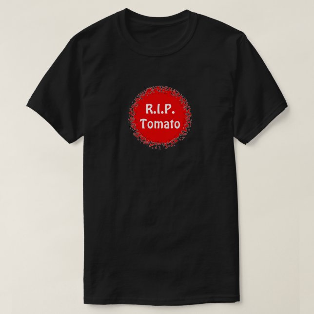 Tomatskämt T Shirt (Design framsida)