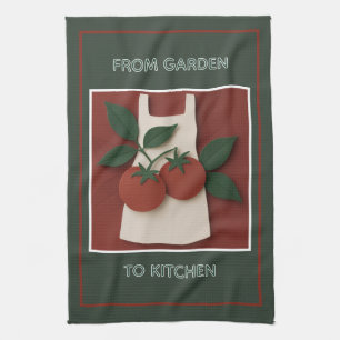 Tomatskörde Köksduk Kökshandduk