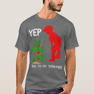Tomatviskare för trädgårdsmästare och tomater t shirt