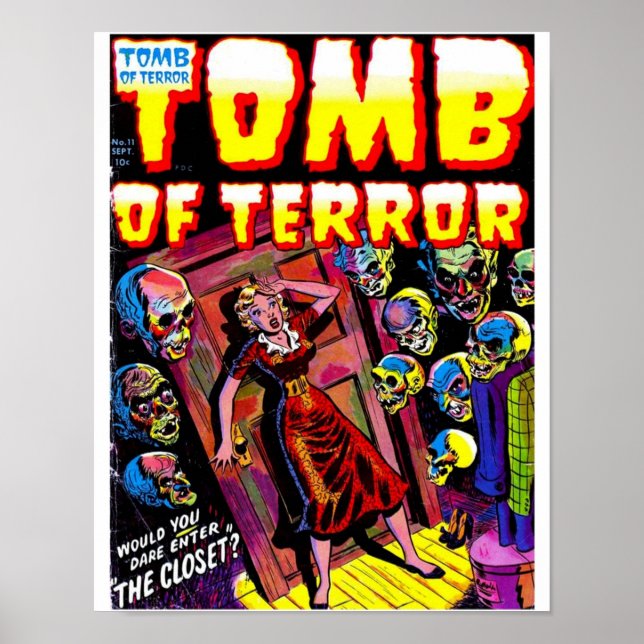 Tomb of Terror No11 Poster (Framsidan)