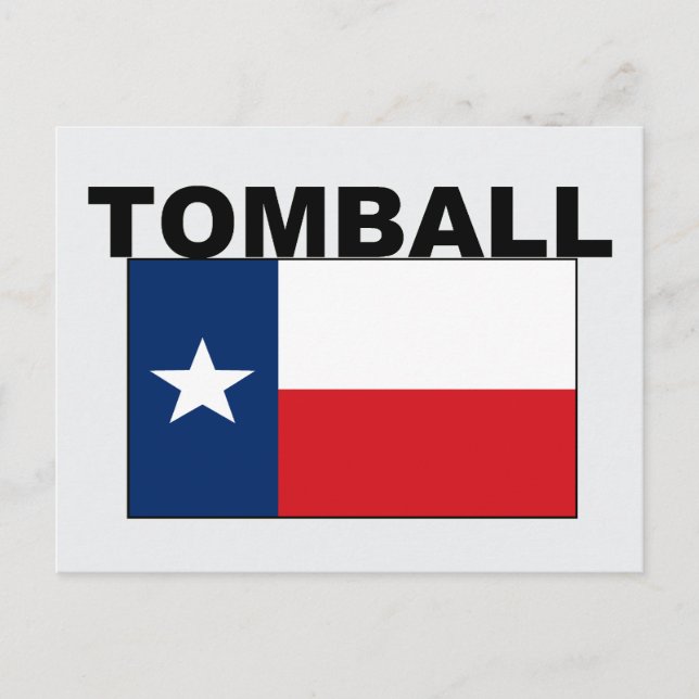 Tomball, TX Vykort (Framsida)