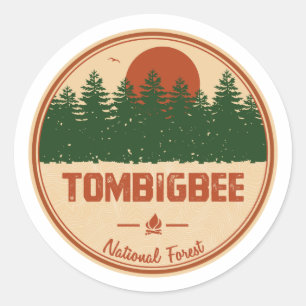 Tombigbee National Forest Runt Klistermärke