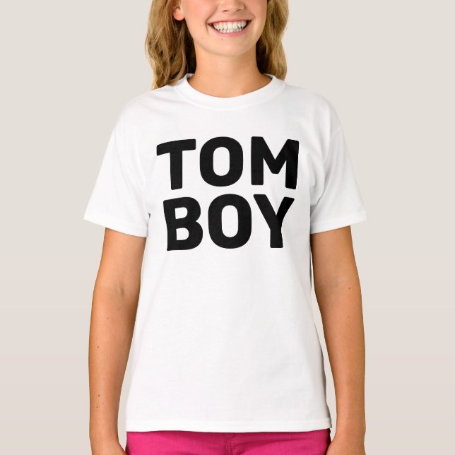 TOMBOY GIRLS KIDS T-SHIRT (Framsida)