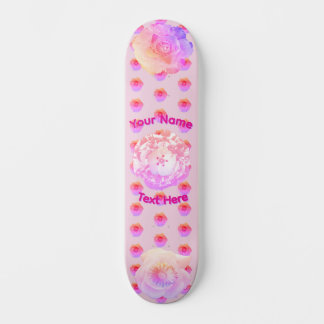 Tomboy Rosa Blomma Skateboard
