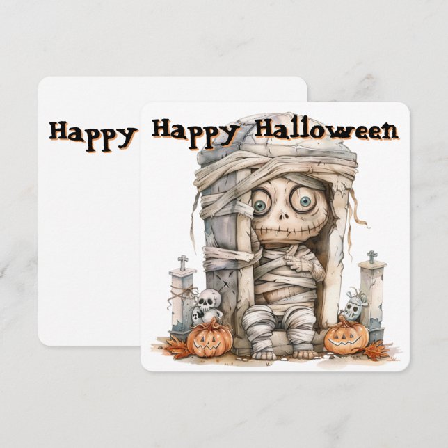 Tombside Trouble - Mummy MisChief & Mini Monsters (Fram/baksida)