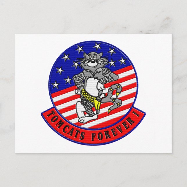 Tomcat Forever - vykort (Framsida)