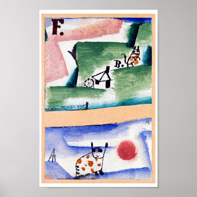Tomcat's Turf, Paul Klee Poster (Framsidan)