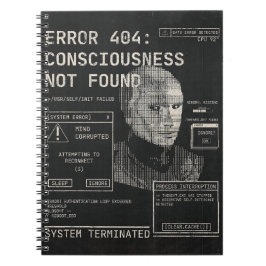 Tömd - Techno-Brutalist Streetwear Desgin Anteckningsbok