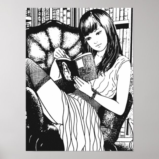 Tomie Junji Ito Reading Poster (Framsidan)