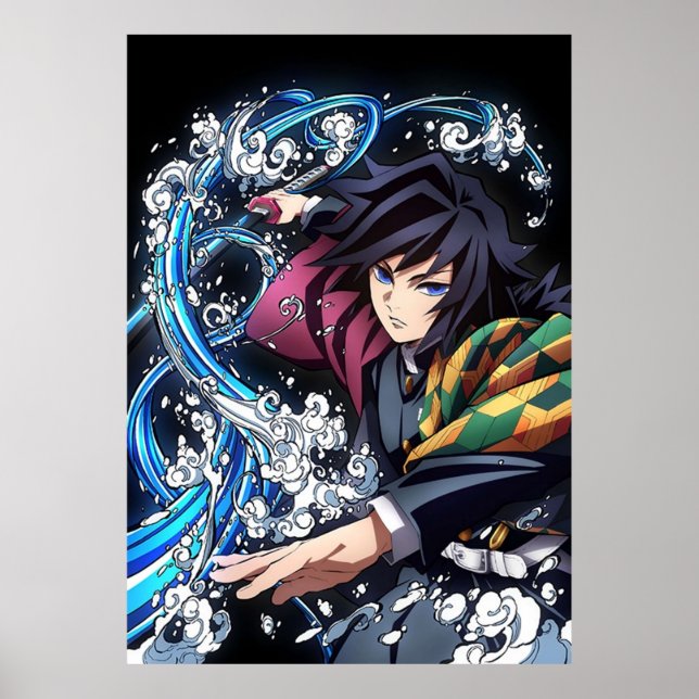 TOMIOKA GIYUU POSTER (Framsidan)