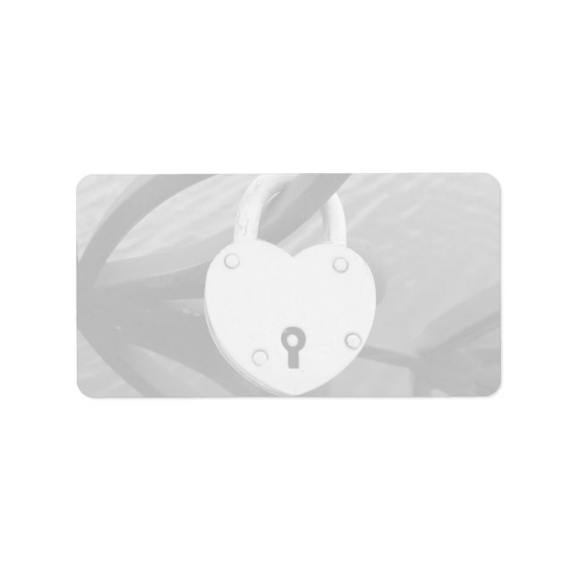 Tomma adressetiketter för utskrivbar fotobild av a (Framsidan)