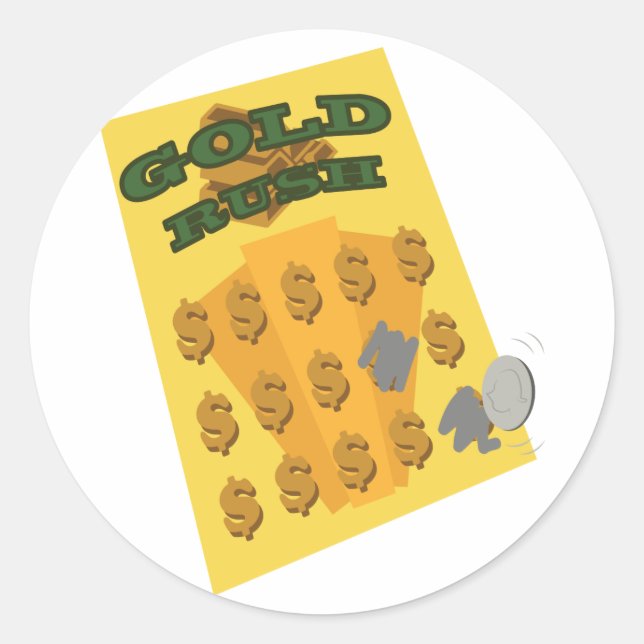 Tomma av runt klistermärke (Framsida)