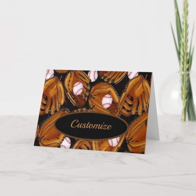 Tomma baseballkardor kort (Framsida)
