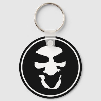 Tomma blankstegsikontangenter nyckelring