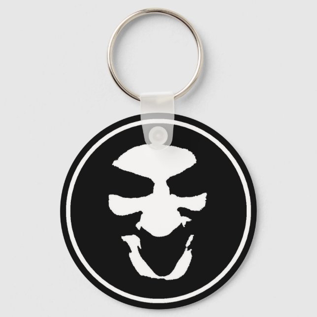 Tomma blankstegsikontangenter nyckelring (Framsida)