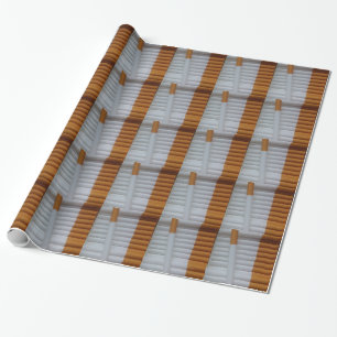 Tomma cigaretter som tillsammans grupperas presentpapper