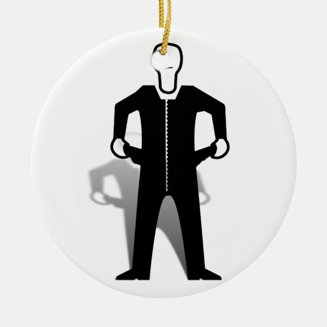 Tomma fickor julgransprydnad keramik (Framsidan)