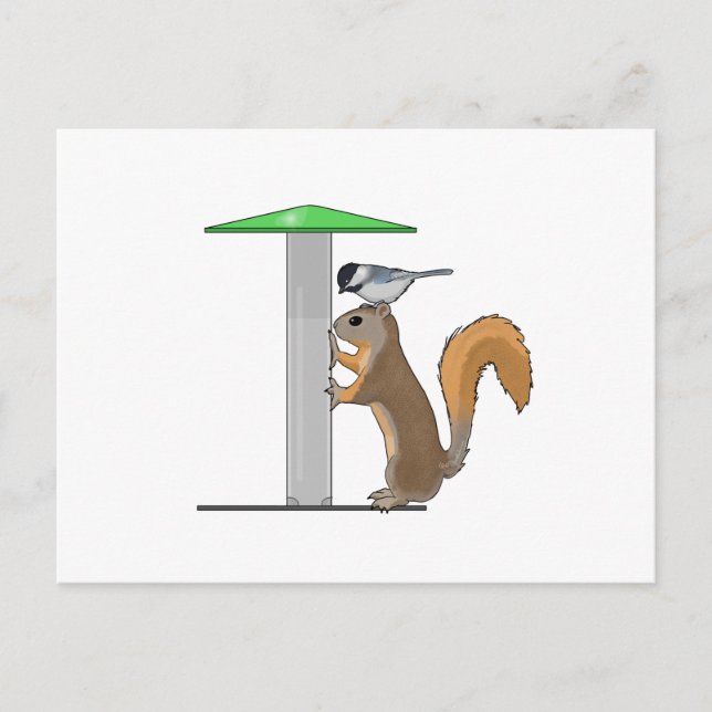 Tomma födofeeder vykort (Framsida)