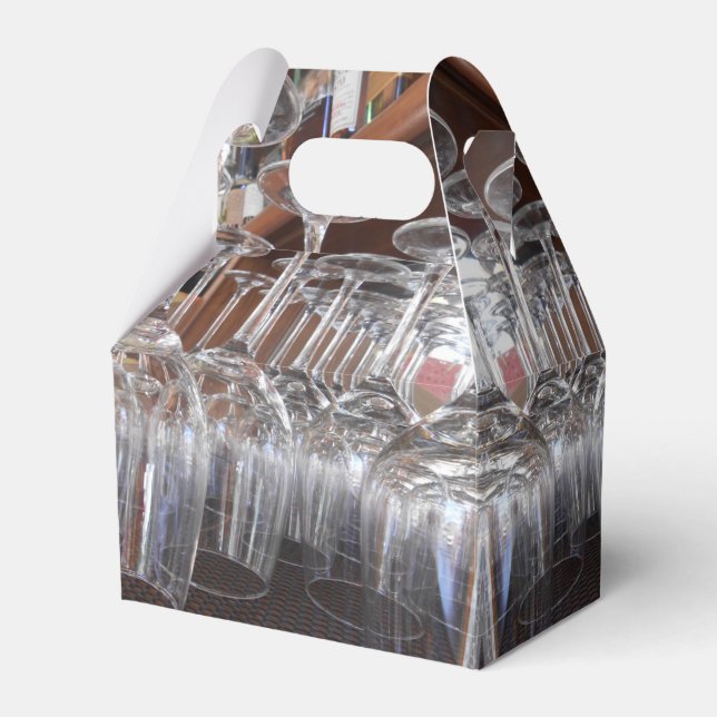 Tomma glasögon presentaskar (Framsidan Sidan)