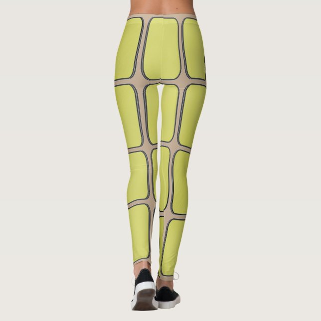 Tomma guldstänger leggings (Baksida)