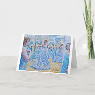 Tomma kort för monteringsrummet