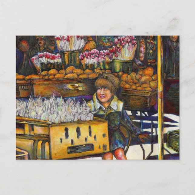 Tomma krafter meddelande vykort (Framsida)