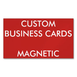 Tomma magnetiska visitkortar för beställnings- visitkort