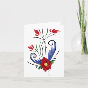 Tomma Notecard Tack Kort