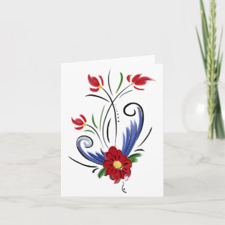 Tomma Notecard Tack Kort