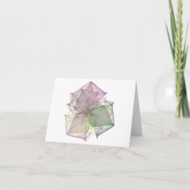 TOMMA Origami noterar kortet Kort