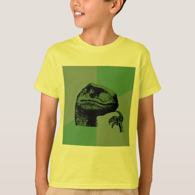 Tomma Philosoraptor T-shirt (Framsida)